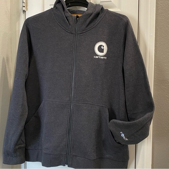 Carhartt Women's Black Hoodie XXL - Picture 2 of 7